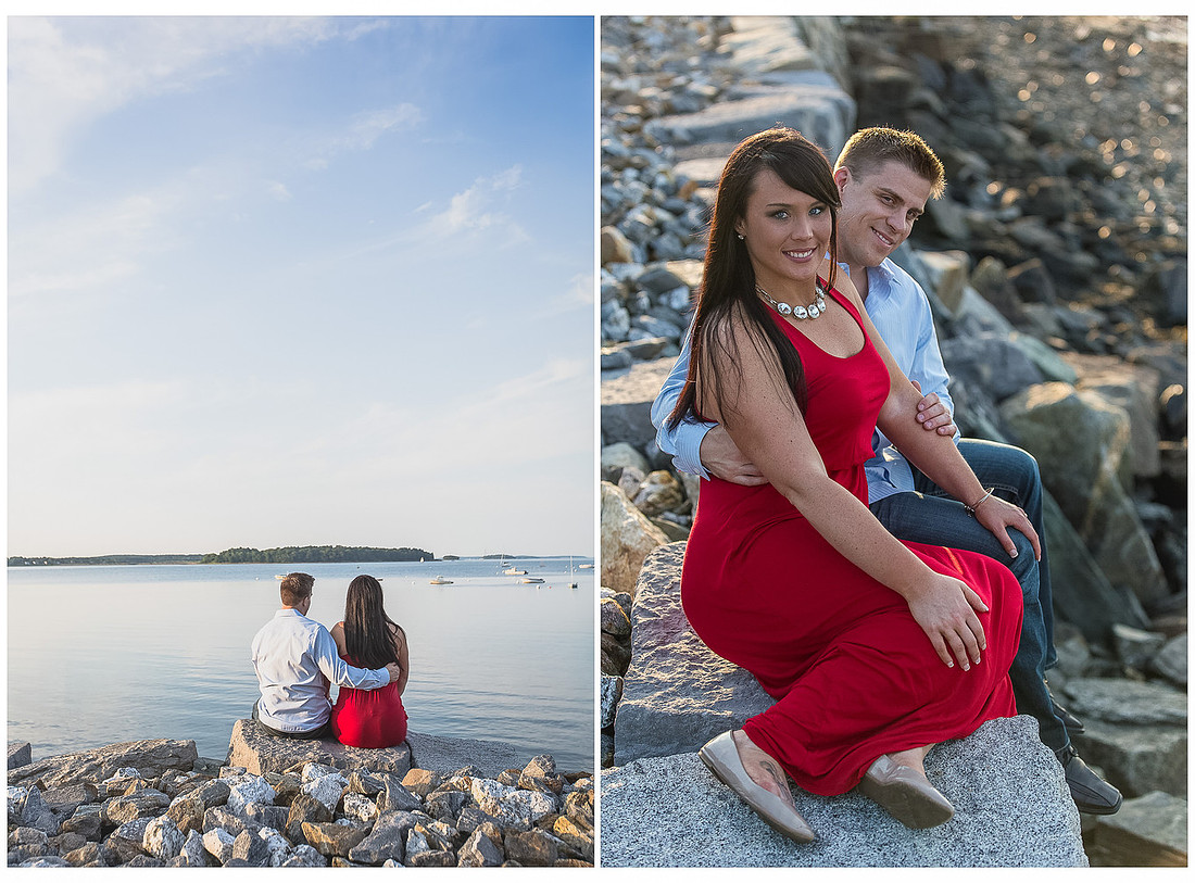 Munjoy Hill, Portland Maine Engagement Session